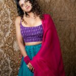 Aadhirai Soundarajan Instagram - 💜 Costume : @colorsandmirrors MUA : @sangeethamakeoverartistry Jewellery : @fineshinejewels Photography : @saicharan__photographer #aadhiraisoundararajan #fashion #stylefashion #fashionstyle #fashionmodel #fashionphotography #indowestern #outfitoftheday #outfits #outfitinspiration #curls #curlyhair #kollywood #kollywoodcinema #tamilcinema #actress #model #love #photography #makeupartist #makeup #makeuptransformation #make Chennai, India