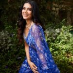 Aakanksha Singh Instagram - Jaipur 💙 💆🏻‍♀️💄 @meghapanchalmakeup 🥻@baisegaba 💍 @namasyajewellery 📸 @inaflare #royaljewelleryshow #jaipur #aakankshasingh
