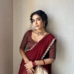 Aakanksha Singh Instagram - Dressed up for something new ♥️ #newbeginnings ♥️ @aayeshaa.mariam @sapnaaum.makeover.artistry Chennai, India