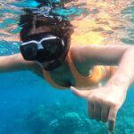 Aakanksha Singh Instagram - The ocean is everything I want to be. Beautiful, mysterious, wild, and free 🤍 P.s spotted a lionfish 🤓 which is the most expensive fish in maldives and is very poisonous if comes in contact 😬 #snorkeling #maldives #underwaterlife #aakankshasingh #love #lekepehlapehlapyar #trendingreels #underwater #underwaterphotography #lionfish #maldivesislands