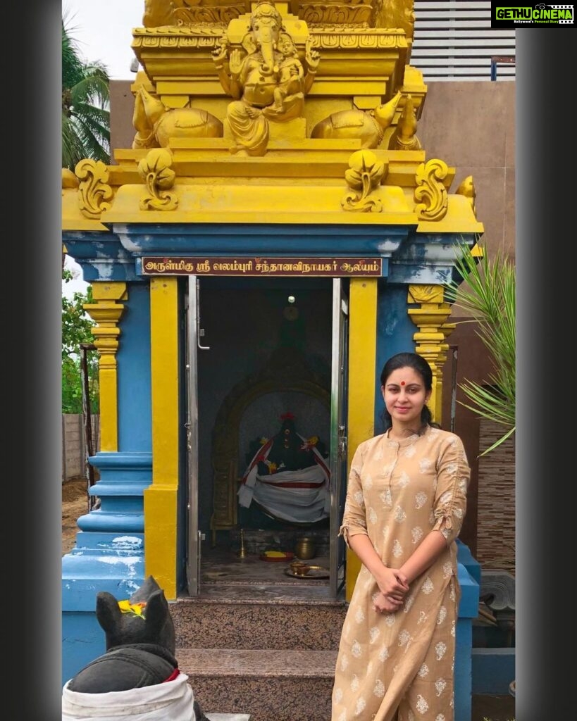 Abhinaya Instagram - After many years I am celebrating my birthday in Tamilnadu (my birth place) Feels emotional and touched. 😊 🙏🏻 Tittagudi, Tamil Nadu, India