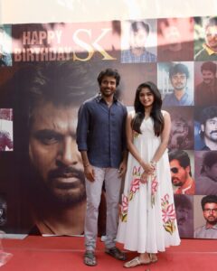 Aditi Shankar Instagram - @sivakarthikeyan Ayyyaaaaaa Happy happy happy birthday ☺️♥️
Hope you have an amazing day and a Vera level year ahead🔥💯