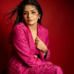 Aditi Shankar Instagram - Dress up and show up 😌🙌 . . . . . . . . . . . . Styled by: @anuvardhan 🫶 💄: @pinkylohar 📸: @kiransaphotography