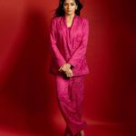 Aditi Shankar Instagram - Dress up and show up 😌🙌 . . . . . . . . . . . . Styled by: @anuvardhan 🫶 💄: @pinkylohar 📸: @kiransaphotography