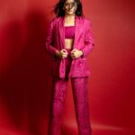 Aditi Shankar Instagram - Dress up and show up 😌🙌 . . . . . . . . . . . . Styled by: @anuvardhan 🫶 💄: @pinkylohar 📸: @kiransaphotography