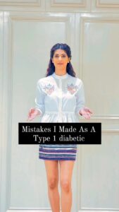 Aishwarya Sakhuja Instagram - It can all be very daunting when you are newly diagnosed with diabetes. I remember being a headless chicken and running from one doctor to the other hoping someone will tell me that either I don't have type 1 diabetes or it can be reversed but unfortunately I didn't find anyone who could tell me that.
Management of the disorder is the best I could get from each one of them. 
I thought insulin will make me put on weight on my tummy(which it did) and how it is WRONG to rely on insulin injections. 
It took me a year to figure it all out. You will too take your time to understand what has just hit you but if you are a type 1 dont make the mistakes I made.
.
.
Disclaimer: I’m not a doctor and I’m here sharing my personal experience as a type 1 diabetic. Every body is different and these tips have worked for me.
.
.
#diabetes #diabetesawareness #type1diabetes #tips #tricks #advices #suggestion #reelsinstagram #reelkarofeelkaro #reelitfeelit #aishwaryasakhuja