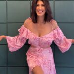 Aishwarya Sakhuja Instagram - Take a deep breath, it's a new week, a new beginning to start afresh! 💕 . . 📍: @official360degrees 👗: @labelshivaninirupam 💇‍♀️: @s.khadtare . . #mondayvibes #newweek #pinkdress #fyp #fashionista #fashiongram #instagood #instamood #instadaily #aishwaryasakhuja