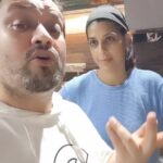 Aishwarya Sakhuja Instagram - Bade dino baad #roash #aishwaryasakhuja #rohitnag #dadjokes #pjs #pj #jokesofinstagram #jokesoftheday #reelkarofeelkaro