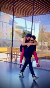 Akansha Chamola Instagram - Jumping into the weekend like …………. 
.
.
.
.
.
.
.
.
.
.
.
.
.
.
.
.
.
.
.
.
.
.
.
.
.
.
.
.
.
.
.
.
.
.

#weekendvibes #couplegoals #instacouple #couplegram #reelstutorials #reelitfeelit #reelsinstagram #couplestyle #stylegram #couplefashion #lookbook #cutecouple #romance #married #marriedlife #travelgram #powercouple #love #cutecouples