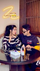 Akansha Chamola Instagram - Love is an ocean of emotions entirely surrounded by expenses🤑 
..
.
.
.
.
.
.
.
.
.
.
.
.
.
.
.
.
.
.
.
.
.
.
.
.
.
.
.
.
. .
.
.
.
.
.

.
#couplegoals #funnyreels #funnycouple #crazycouple #reelsinstagram #reelitfeelit #reelsindia #reelkarofeelkaro #gauravkhanna #Mr&mrskhanna #marriagediaries #couplestyle #datenight #love #happy #funny #cute #coupleoutfits