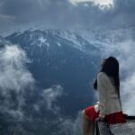 Aksha Pardasany Instagram – Infinite love for the infinity ❤️

📸 @kaushal_dp 

#mountains #himachalpradesh #manali #hamptapass #sethanvillage #travel Manali Himachal Pardesh