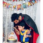 Akshay Oberoi Instagram - And just like that, he's 6! ❤️ #AvyaansBirthday #FatherSon #HappyBirthday #HomemadeCostumes