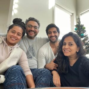 Akshay Oberoi Instagram - It's indeed a 'happy' birthday when your kid makes the most adorable card for you and you bring in the day with some of your oldest friends! Had that smile glued to my face all day long... 😇

Thank you everyone for the birthday wishes. Happy New Year to you all ❤️