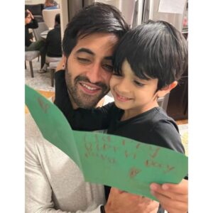 Akshay Oberoi Instagram - It's indeed a 'happy' birthday when your kid makes the most adorable card for you and you bring in the day with some of your oldest friends! Had that smile glued to my face all day long... 😇

Thank you everyone for the birthday wishes. Happy New Year to you all ❤️