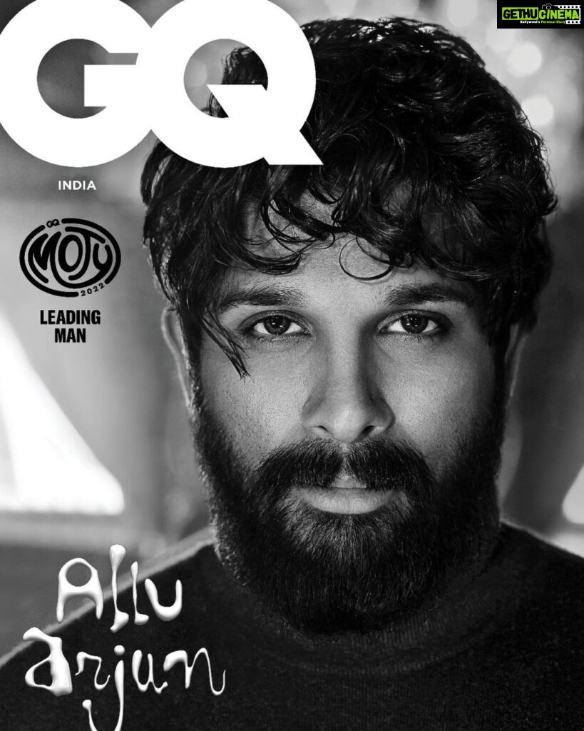 Allu Arjun Instagram - Thank you @gqindia for honouring me as the Leading Man of 2022 ! It was a pleasure being on the cover of GQ magazine . It was a target achieved on my list ✅ 📸: @rohan.foto Spl mention : SS #GQMOTY2022 #GQAwards2022 #XVwinners #Celebration #GQIndia