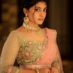Ammu Abhirami Instagram - 🪔🪔🪔 Outfit @nirali_design_house Lens @camerasenthil Mua @makeup_by_kez Hairstylist @banu_hairstylist_sareedrapist Jewellery @challani_jewellery Shoot organized by @rrajeshananda