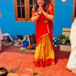 Amrutha Nair Instagram - വ്രതശുദ്ധിയോടെ എല്ലാ സങ്കടങ്ങളും എല്ലാ ആഗ്രഹങ്ങളും അമ്മയിൽ അർപ്പിച്ചുകൊണ്ട് മറ്റൊരു പൊങ്കാല കൂടി #attukalpongala ♥️ Trivandrum, India