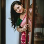 Amulya Instagram - 🍀🪷🍀 Photography - @pkstudiophotography Make up - @makeoverby_divyagowda