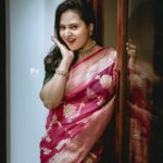 Amulya Instagram - 🍀🪷🍀 Photography - @pkstudiophotography Make up - @makeoverby_divyagowda