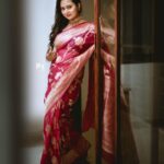 Amulya Instagram - 💗💚 Photography - @pkstudiophotography Make up - @makeoverby_divyagowda
