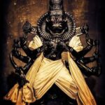 Anagha Bhosale Instagram - Happy Narasimha Chaturdashi to everyone Oh lord please appear in our hearts & drive away our ignorance so that by your mercy we may become fearless in the struggle for existence in this material world & wish our services towards you become our priority ⭐️🦚♥️