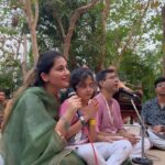 Anagha Bhosale Instagram – Have u ever sung for Radha Rani please everyone try making your beautiful bond with Hari & Radha Rani stronger-sing, dance, read, write, cook, talk to them / for them, Bhakti is the only thing which u’ll take with u after death & will continue next birth so make ur bond stronger with the lord, pl don’t waste time.
Singing for Radha Rani at my Gurudev’s  @radhanathswami home 🥹♥️ gives me joy please everyone do visit @govardhan_ecovillage