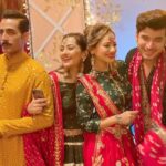 Anagha Bhosale Instagram - Happy Navratri ❤️ from SPAM✨🦚 #anaghabhosale @sudanshu_pandey @madalsasharma @paras_kalnawat