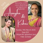 Anagha Bhosale Instagram - Join us live tomorrow only on Insta! Anagha #kishori #live #podcasts #womeninsanatandharma #womenpodcasters