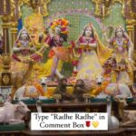 Anagha Bhosale Instagram - @hare_krishna_mumbai ] & Share this reel on your story & with your loved ones..🤗❤️ 💛🌹Radhe Radhe🌹💛 ISKCON Chowpatty - Sri Sri Radha Gopinath Temple