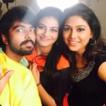 Anandhi Instagram - Shooting With G.V prakash and Manisha for TIN😊