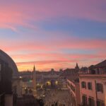 Ananya Panday Instagram - pink skies and wishing fountains 💕 Rome, Italy