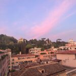 Ananya Panday Instagram - pink skies and wishing fountains 💕 Rome, Italy