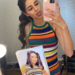 Ananya Panday Instagram - BTS of #Liger twining w the forever inspo Lolo 😋❤️ fun fact I take this picture with me on every shoot it’s a mood!!!! #Liger25thAugust