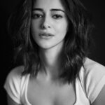 Ananya Panday Instagram - Mooody 🤍 #WhiteTSeries 📸 by my grumpy ray of sunshine @rohanshrestha