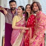 Aneri Vajani Instagram - The OG Gang! 👊🏻❤️🧿 #onset #webshow #baghin #ott #romanchmehta #anerivajani #anshbagri #mridulaoberoi #mysoul @anshbagri @mridulaoberoi G.M Studio(sakinaka)