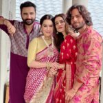 Aneri Vajani Instagram - The OG Gang! 👊🏻❤️🧿 #onset #webshow #baghin #ott #romanchmehta #anerivajani #anshbagri #mridulaoberoi #mysoul @anshbagri @mridulaoberoi G.M Studio(sakinaka)