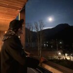 Anil Kapoor Instagram - Marvelling at God’s creation from my balcony! Full moon tonight! Last night at Altaussee, Austria…