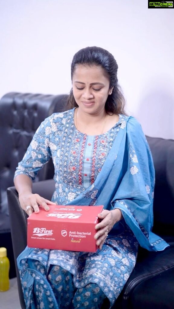 Anjana Rangan Instagram - School shoes? It’s got to be BATA! @anjana_rangan trusts only Bata School shoes as they kill 99.9% of odour-causing bacteria with their unique Life Natural Technology. Did you know that 8/10 doctors also recommend Bata school shoes? What are you waiting for? Head to your nearest store or visit www.Bata.in and get Bata school shoes for your little ones today. @bata.india #Backtoschool #Bataschoolshoes #Batashoes #Bata #schoolessentials #schoollife #schoolprep #kidsshoes #shoesforkids