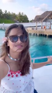 Anjana Rangan Instagram - Take me back already #maldives 😪❤️ away from this city madness 🙁
@pickyourtrail @kuramathiisland #paradise #vacay