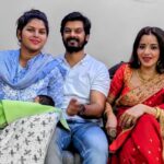 Antara Biswas Instagram - It’s All About Family 🥰❤️… congratulations @rag_hu_0 @riyasingh2291 for your Nanha New Mehmaan … 🧿 🧿 🧿 #babyboy #riya #gaurav #congratulations #happy #family My Bestie “ (nanad) @riyasingh2291 Is a Mother Of A Cutest Baby boy Varanasi, India