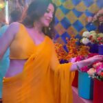 Antara Biswas Instagram - Forever Yellow Saree Song 🎵🥰…. And seeing my Pics The suggested Song by you friends was obviously this song…
