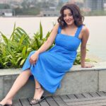 Antara Biswas Instagram - Shades of Blue 💙💙.. Taj City Centre New Town, Kolkata