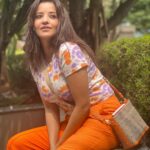 Antara Biswas Instagram - Full On #holi vibes … Love The Festival Of Colors ❤️❤️ 📸: @deepakpathak663
