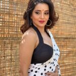 Antara Biswas Instagram - Polka dots 😍…. Mua: @makeupbyshahrooq Hairstyling: @rajashree786patil786 📸: @deepakpathak663