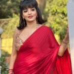 Antara Biswas Instagram - ♥️♥️♥️…. Styled by: @tripzarora Mua: @makeupbyshahrooq Hairstyling: @rajashree786patil786 📸: @deepakpathak663 Mumbai, Maharashtra