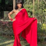 Antara Biswas Instagram - ♥️♥️♥️…. Styled by: @tripzarora Mua: @makeupbyshahrooq Hairstyling: @rajashree786patil786 📸: @deepakpathak663 Mumbai, Maharashtra