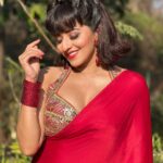 Antara Biswas Instagram - ♥️♥️♥️…. Styled by: @tripzarora Mua: @makeupbyshahrooq Hairstyling: @rajashree786patil786 📸: @deepakpathak663 Mumbai, Maharashtra