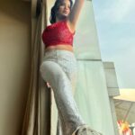 Antara Biswas Instagram - Event Ready ❤️… Makeup & Hair : @ameeth_dash Managed by: @riyashhh269 #holi #event #kolkata #womansday #swabhumi #ootd #thankyou #rangbarse Kolkata