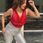 Antara Biswas Instagram - Event Ready ❤️… Makeup & Hair : @ameeth_dash Managed by: @riyashhh269 #holi #event #kolkata #womansday #swabhumi #ootd #thankyou #rangbarse Kolkata
