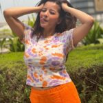 Antara Biswas Instagram - Full On #holi vibes … Love The Festival Of Colors ❤️❤️ 📸: @deepakpathak663